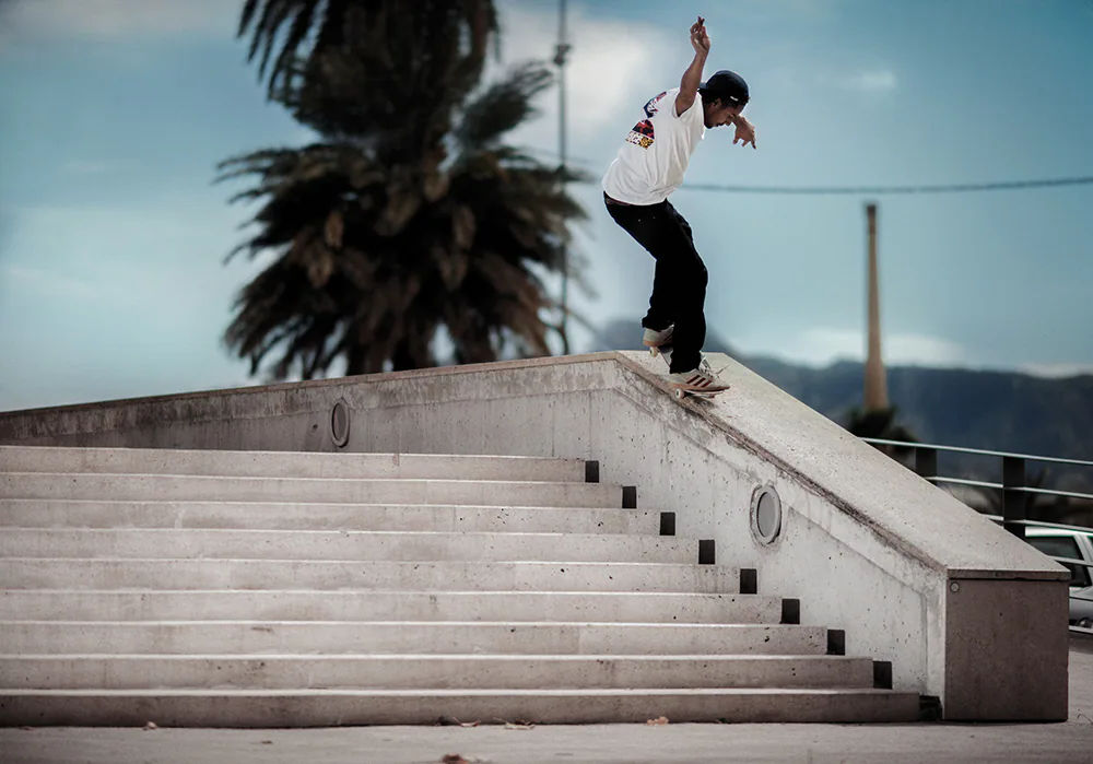 adidas Skateboarding — MADRID13 BennyFairfax nosegrind hubba