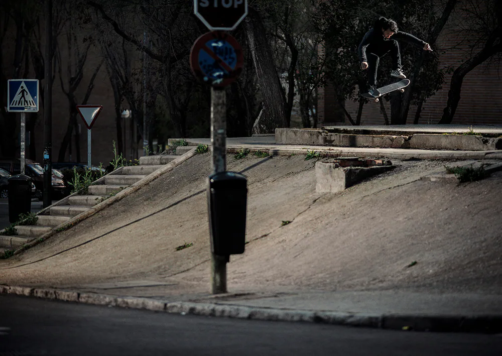 adidas Skateboarding — MADRID13 LemVillemin ssFsPop into bank2