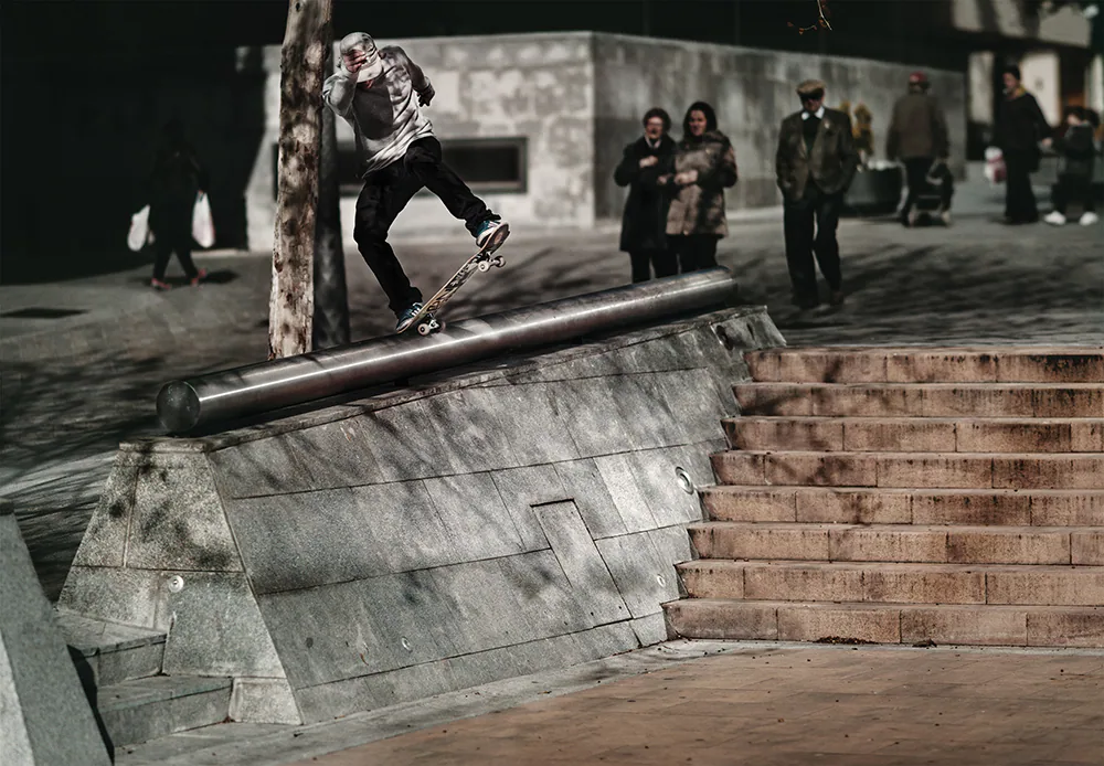 adidas Skateboarding — MADRID13 SilasBaxterNeal NoseslideTransfer